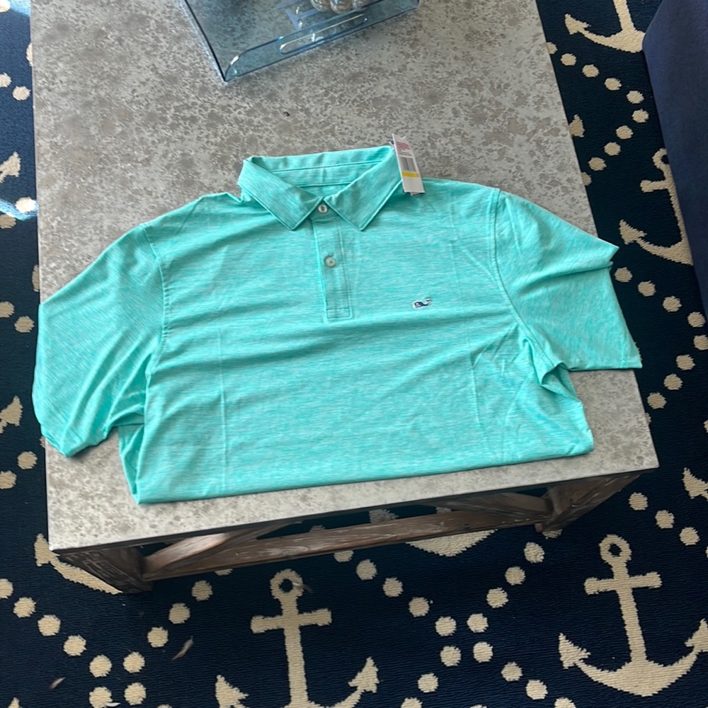 Men’s button down, vineyard, vines, golf shirt